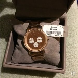 BCBG Rosegold ladies watch